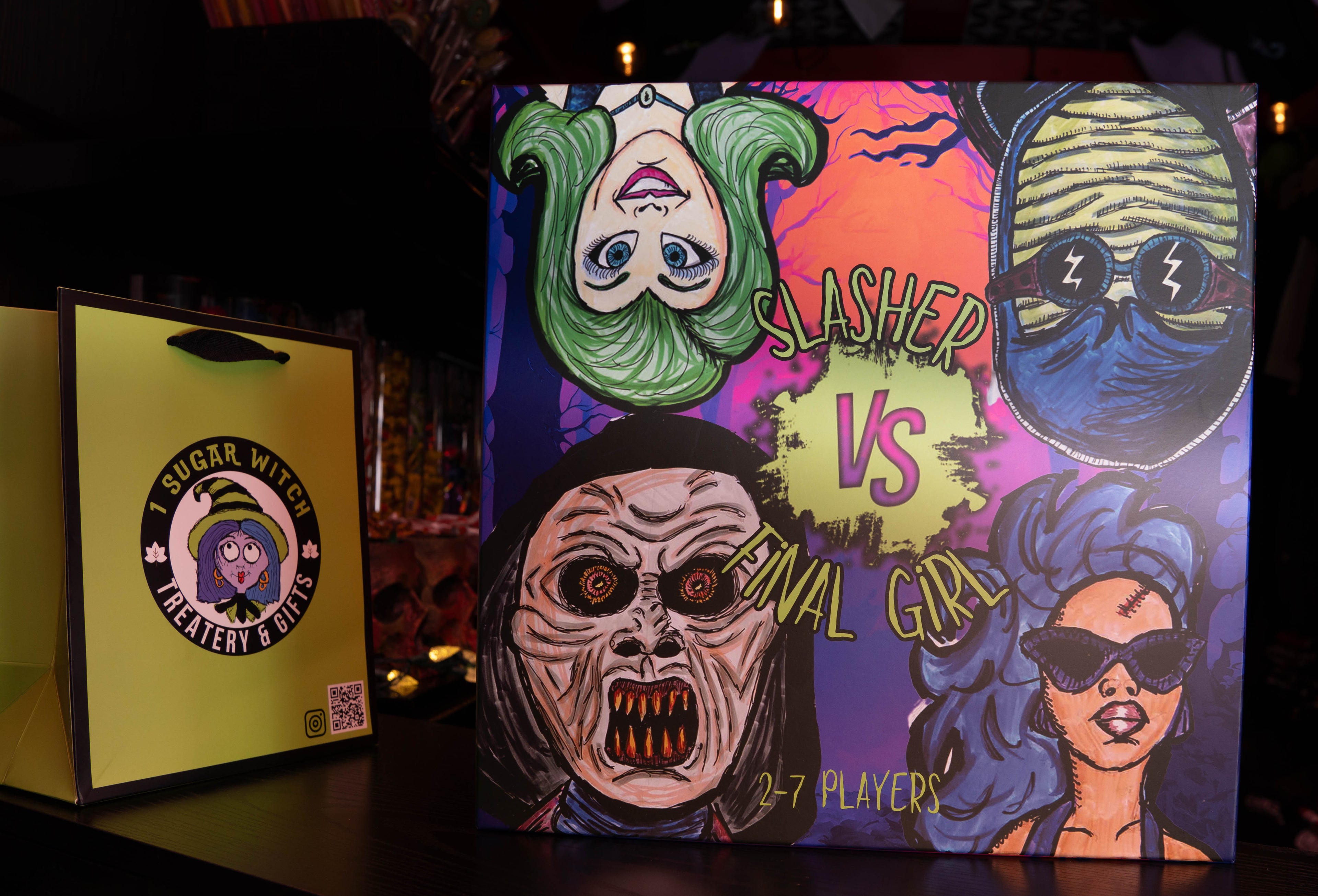 Slasher VS. Final Girl - Board Game