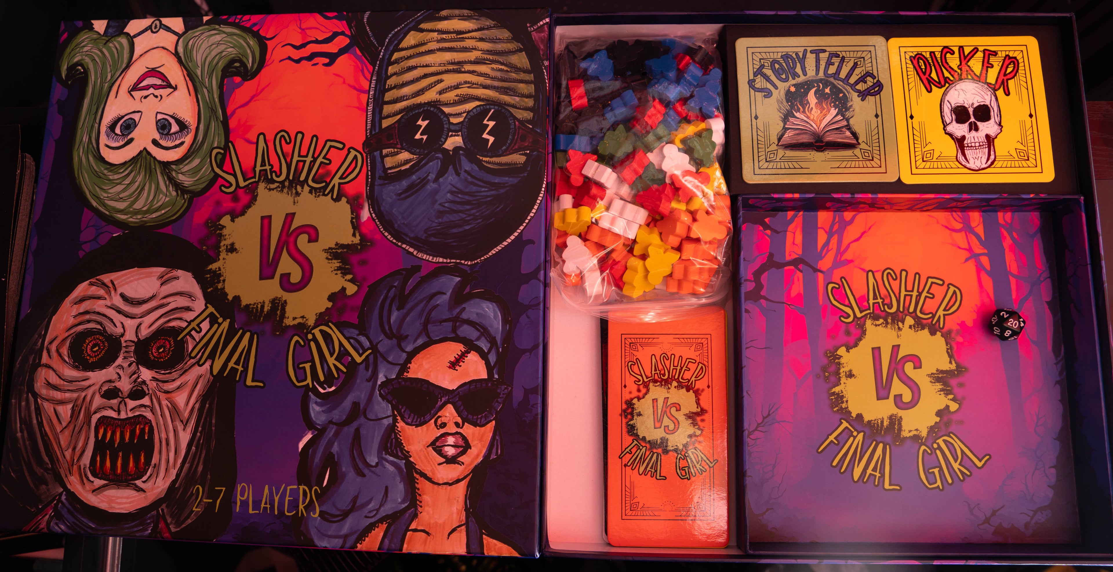 Slasher VS. Final Girl - Board Game